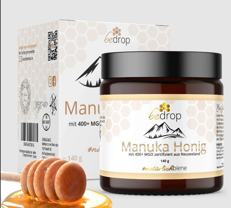 Manuka Honig 400+ MGO zertifiziert 